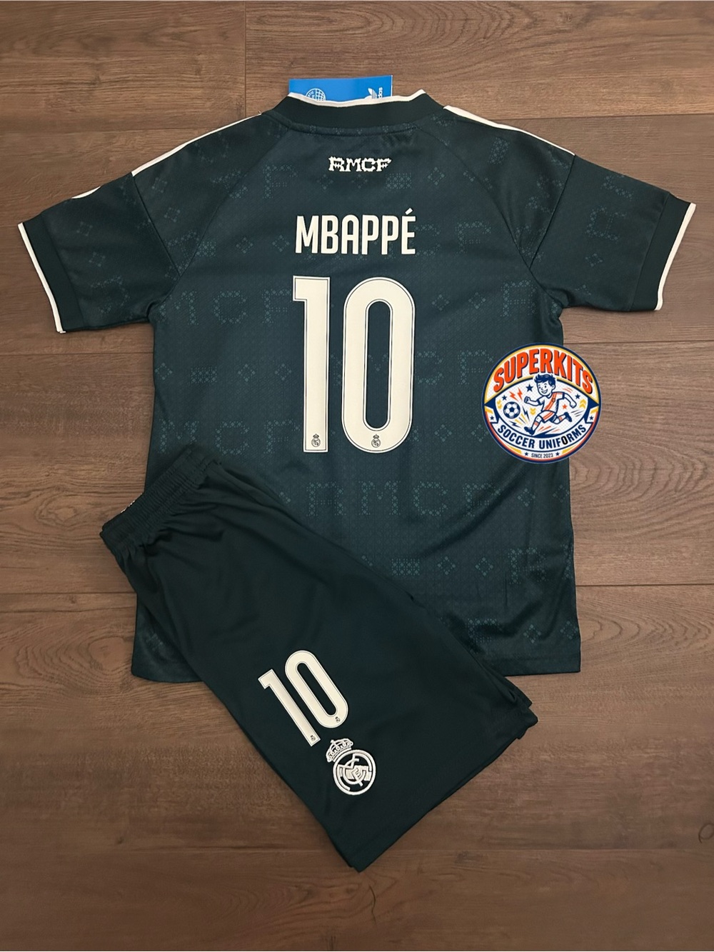 Mbappe Real Madrid 26/27 Away Kids Soccer Jersey